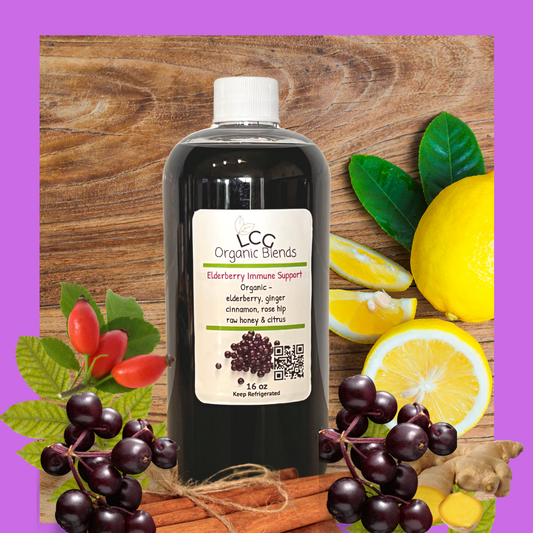Organic Immune Boosting Elderberry Blend - 32 oz